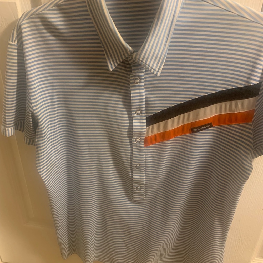 Men’s dolce&Gabbana button up shirt.